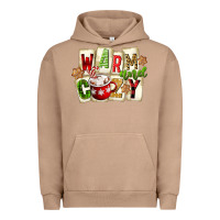 Pigment Burro warm and cozy hot cocoa Urban Hoodie - FaDigitalArtStudio
