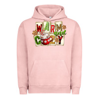Pigment Salmon warm and cozy hot cocoa Urban Hoodie - FaDigitalArtStudio