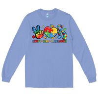 Colony Blue accept love understand Long Sleeve Tee - LillyAllenDesigns