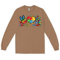 Toasted Coconut accept love understand Long Sleeve Tee - LillyAllenDesigns