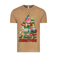 Vintage Camel christmas book tree Vintage Tee - MaliasSmallBusiness
