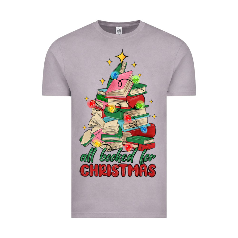 Christmas Book Tree Vintage Tee by MaliasSmallBusiness | Teevron
