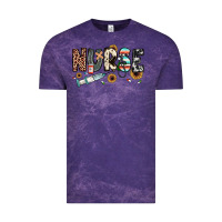 Cloud Purple nurse Vintage Tee - JahusDesignShop