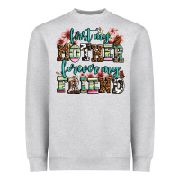 Heather Grey first my mother forever my friend Heavyweight Sweatshirt - LillyAllenDesigns