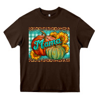 Chocolate Brown pumpkin mama mouse pad Heavy Core Tee - BundleAndBundleShop