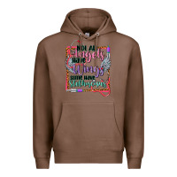 Chestnut Not all angels have wings Premium Hoodie - CowGirlArtShop