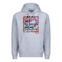 Heather Grey Not all angels have wings Premium Hoodie - CowGirlArtShop