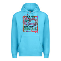 Ocean Blue Not all angels have wings Premium Hoodie - CowGirlArtShop