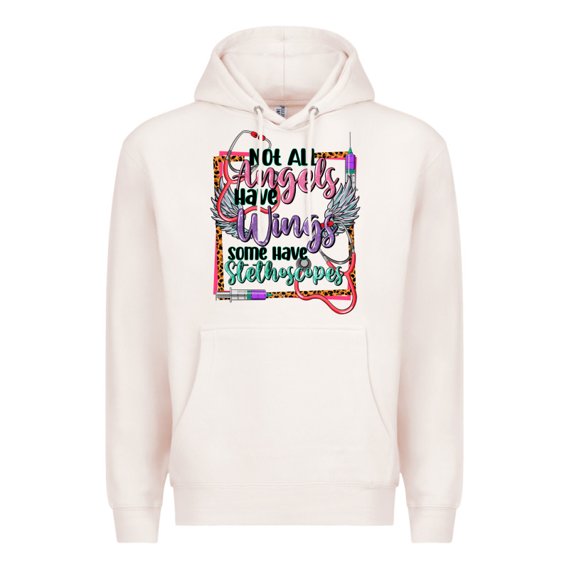 Not All Angels Have Wings Premium Hoodie by CowGirlArtShop | Teevron