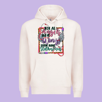 Not All Angels Have Wings Premium Hoodie Designed By Cowgirlartshop