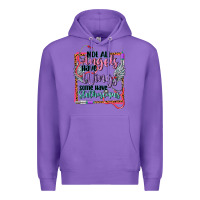 Purple Not all angels have wings Premium Hoodie - CowGirlArtShop