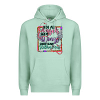 Seafoam Not all angels have wings Premium Hoodie - CowGirlArtShop