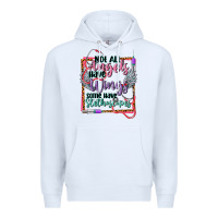 White Not all angels have wings Premium Hoodie - CowGirlArtShop
