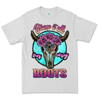 Dove Grey blame it all on my roots white Premium Tee - JahusDesignShop