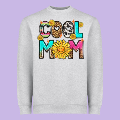 Cool Mom Heavyweight Sweatshirt Designed By Lillyallendesigns