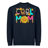 Navy cool mom Heavyweight Sweatshirt - LillyAllenDesigns
