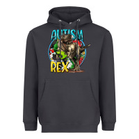 Smoke Autism Rex Heavyweight Hoodie - CowGirlArtShop