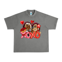 Tornado xo xo with leopard and cowhide heart Urban Heavy Tee - NancyCooperArtShop