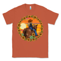 Copper cowgirl sunflower Classic Tee - MaliasSmallBusiness