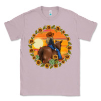 Lilac cowgirl sunflower Classic Tee - MaliasSmallBusiness