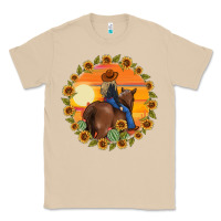 Mushroom cowgirl sunflower Classic Tee - MaliasSmallBusiness