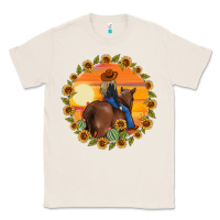 Natural cowgirl sunflower Classic Tee - MaliasSmallBusiness