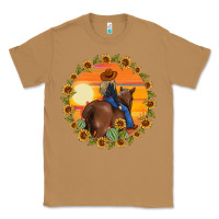 Toasted Coconut cowgirl sunflower Classic Tee - MaliasSmallBusiness