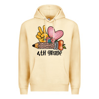 Pina Colada peace love 4th grade Premium Hoodie - JahusDesignShop