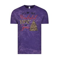 Cloud Purple it's the most wonderful time of the year Vintage Tee - MaliasSmallBusiness