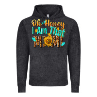 Vintage Black oh honey i am that mimi nca Vintage Hoodie - NancyCooperArtShop