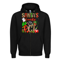 Black santa's favorite pct Zipper Hoodie - texasbilliewilder