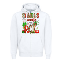 White santa's favorite pct Zipper Hoodie - texasbilliewilder