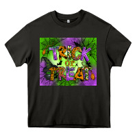 Asphalt trick or treat mouse pad Heavy Core Tee - BundleAndBundleShop