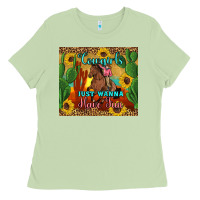 Matcha cowgirls just wanna have fun Ladies Tee - Artiststas