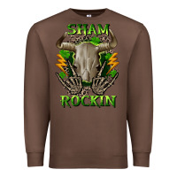 Chestnut Sham rockin St. Patrick's Day Premium Sweatshirt - CowGirlArtShop