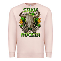 Pale Pink Sham rockin St. Patrick's Day Premium Sweatshirt - CowGirlArtShop