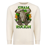 Sandshell Sham rockin St. Patrick's Day Premium Sweatshirt - CowGirlArtShop