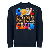 Navy cool moms club Heavyweight Sweatshirt - LillyAllenDesigns