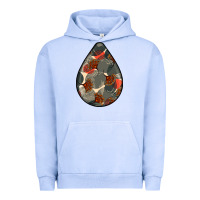 Pigment Grape Ice african fabric pattern teardrop earrings Urban Hoodie - BundleAndBundleShop