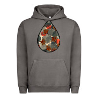 Pigment Tornado african fabric pattern teardrop earrings Urban Hoodie - BundleAndBundleShop