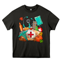 Asphalt nurse  and fall Heavy Core Tee - AdoDesignShop