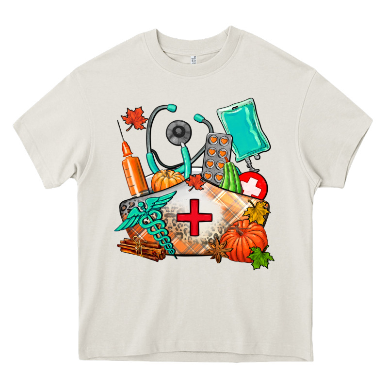Nurse  And Fall Heavy Core Tee by AdoDesignShop | Teevron