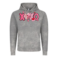 Cloud Rock xoxo disco heart valentine's day Vintage Hoodie - MaliasSmallBusiness