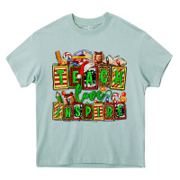 Arona teach love inspire with Christmas and teacher elements Heavy Core Tee - AdoDesignShop