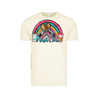 Vintage Arctic nurse rainbow Vintage Tee - NancyCooperArtShop