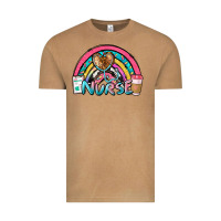 Vintage Camel nurse rainbow Vintage Tee - NancyCooperArtShop