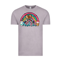 Vintage Zinc nurse rainbow Vintage Tee - NancyCooperArtShop