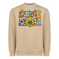 Mushroom love mom Heavyweight Sweatshirt - LillyAllenDesigns