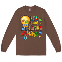 Chestnut let your light shine Long Sleeve Tee - LillyAllenDesigns