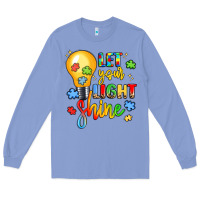 Colony Blue let your light shine Long Sleeve Tee - LillyAllenDesigns